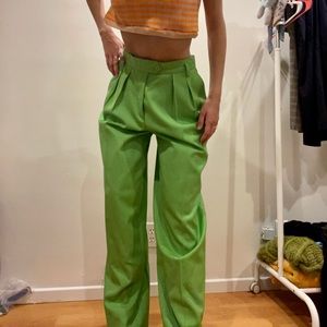 Like green VINTAGE RETRO TROUSERS RARE